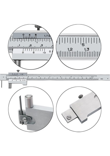 Kaliper 1 Takım 0-200MM Markalama Sürmeli Kumpas Karbür Iğneli Scriber Paralel Işaretleme Ölçme Cetveli Ölçme Aracı (Yurt Dışından) fiyatları