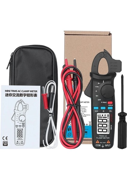 ACM81-BLUE Bsıde ACM81 Dijital Pens Metre Otomatik Rang Trms 1ma Doğruluk 200A Akım Dc Ac Multimetre Vol Ohm Diyot Sıcaklığı Ncv Test Cihazı (Yurt Dışından) fiyatları