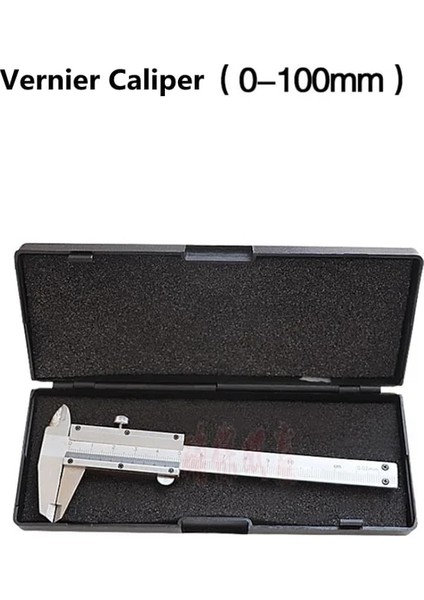 0-100MM Sürmeli 1 Adet Dıy Ölçü Aracı Ağaç Işleme Metal Işleme Sıhhi Tesisat Model Yapımı 150MM Sürmeli Kumpas Diyafram Derinlik Çapı Ölçü Aracı (Yurt Dışından)