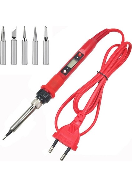 Stil 8 110V Abd Plug LCD Dijital Havya Kitleri 80W 220V 110V Sıcaklık Ayarlanabilir Kaynak Araçları Kiti Lehimleme Rework Istasyonu Lehim Araçları (Yurt Dışından)