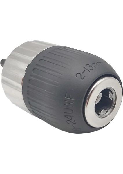 Chuck Kare Şaft 3/8-24UNF 2-13MM Anahtarsız Yarım Metal Matkap Chuck Hızlı Değişim Adaptörü Sds-Plus Şaft 1/4 "altıgen Kare Fit Döner Darbeli Matkap (Yurt Dışından) fırsatları
