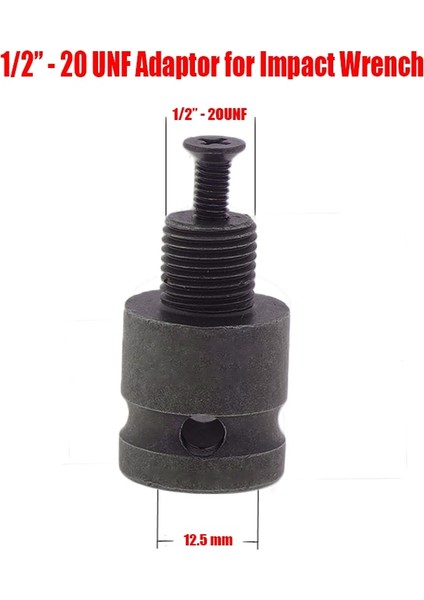24UNF Ayna Adaptörü Sds Plus Matkap Aynası Adaptörü Darbeli Anahtarı / Darbeli Matkap / Darbeli Tornavida / Tornavidayı Elektrikli Matkap'a Dönüştürün - 1/2"-20UNF (Yurt Dışından) modelleri