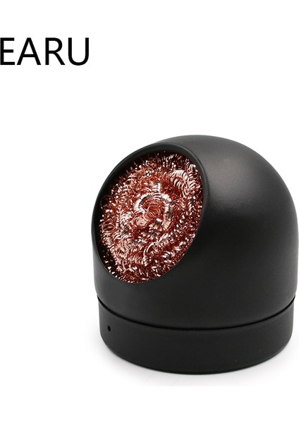 Kırmızı Metal Tel Stand Seti Kaynak Sökme Lehimleme Havya Ucu Cüruf Temizleyici Temizleme Çelik Bilyalı Örgü Filtre Kalay Kaldır (Yurt Dışından)