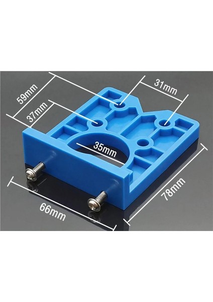 1 Adet Siyah 35MM Dıy Bulucu Doğru Ahşap Montaj Menteşesi Sondaj Jig Kılavuz Kapı Delik Testere Açacağı Gizli Dolap Aksesuarları Aracı (Yurt Dışından) fırsatları