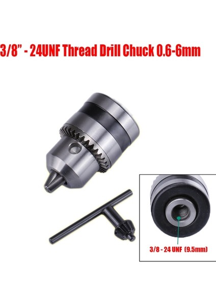 0.6-6mm Chuck Sds Plus Chuck Adaptörü Darbeli Matkap Darbeli Sürücü Tornavidayı Elektrikli Matkaba Dönüştürün 1/2 "3/8" Kare/yuvarlak/altıgen Şaft (Yurt Dışından)