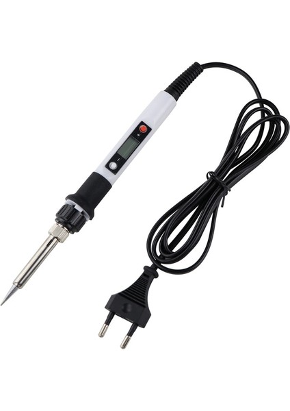 Beyaz Set-1 110V Abd Tak 80W Elektrikli Havya LCD Ayarlanabilir Sıcaklık 220V/110V Lehimleme Aracı Lehimleme Onarım Cep Telefonu Kiti (Yurt Dışından)