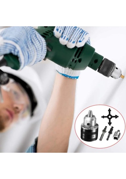 10MM Takım Matkap Chuck Adaptörü 5 Adet/takım 10MM Hızlı Değiştirilen 3-Çene Anahtar Anahtarı Dönüştürücü Araçları (Yurt Dışından) indirimleri