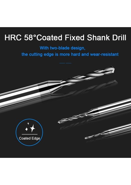 D2.9X12LXD3 Karbür Alaşımlı Matkap Tungsten Çelik Sert Paslanmaz Büküm Ucu D3 Saplı Mikro Çaplı Katı Monolitik Metal Matkap Cnc Makinesi Için (Yurt Dışından)