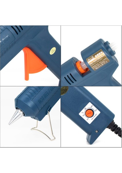 1.8X70MM 150W,AU 150W 110-220V Sıcak Tutkal Tabancası Ayarlanabilir Sıcaklık Sıcak Tutkal Tabancası 11MM Tutkal Çubukları Ev Dıy Tamir El Aracı Tutkal Tabancası (Yurt Dışından)