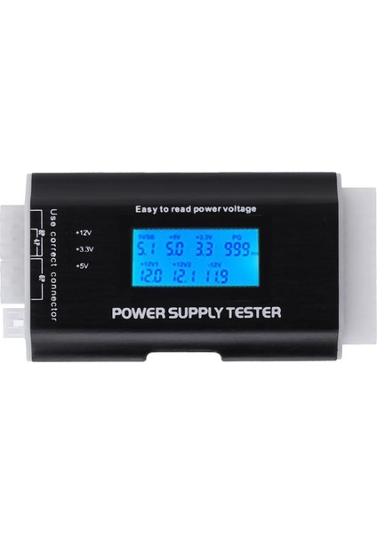 Dijital LCD Ekran Pc Güç Kaynağı Test Cihazı Checker Atx Ölçüm Test Cihazı Güç Ölçüm Teşhis Test Cihazı Araçları (Yurt Dışından)