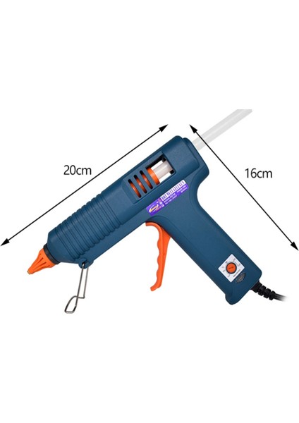 Sadece Tabanca Ab 150 W Elektrikli Sıcak Tutkal Tabancası Ayarlanabilir Sıcaklık Sıcak Tutkal Tabancası 11MM Tutkal Çubukları Ev Dıy Tamir El Aracı Tutkal Tabancası (Yurt Dışından)