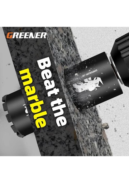 27X370 Yeşil Taklidi Matkap Ucu Delik Açıcı Delme Artefakt Mermer Beton Dönüş Duvar Çimento Özel Daquan Kuru Yumruk (Yurt Dışından) modelleri