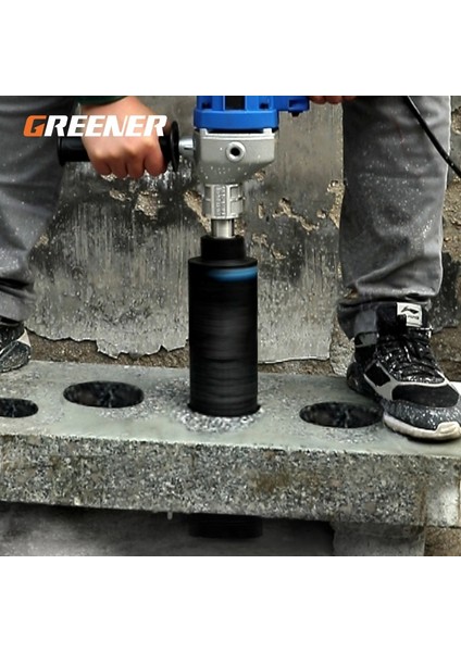 27X370 Yeşil Taklidi Matkap Ucu Delik Açıcı Delme Artefakt Mermer Beton Dönüş Duvar Çimento Özel Daquan Kuru Yumruk (Yurt Dışından) fırsatları