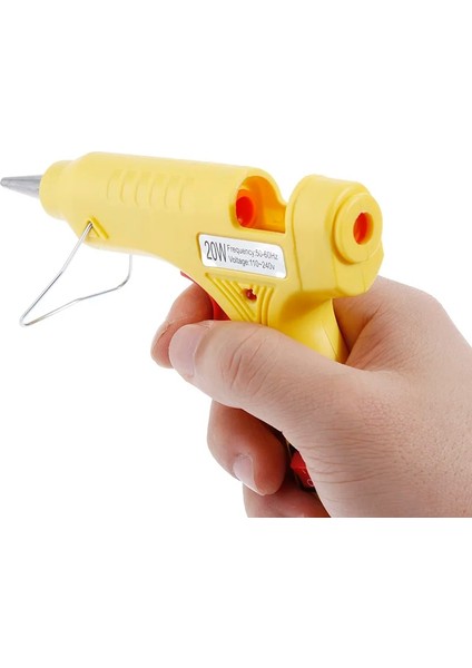 Sadece Tutkal Tabancası Ab Tutkal Tabancası Endüstriyel Mini Tabancalar Termo Elektrikli Isı Sıcaklığı Onarım Aracı 7mm x 200MM Eriyik Tutkal Sopa Ab Tak Abd Tak 20W (Yurt Dışından)