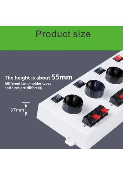 B Abd Plug Hızlı Elektrik Güç Gerilimi Güç Ampul Test Cihazı E27 B22 E14 Patlamaya Dayanıklı Lamba LED Lamba Ampul Test Cihazı Işık Gerilimi (Yurt Dışından) fiyatları