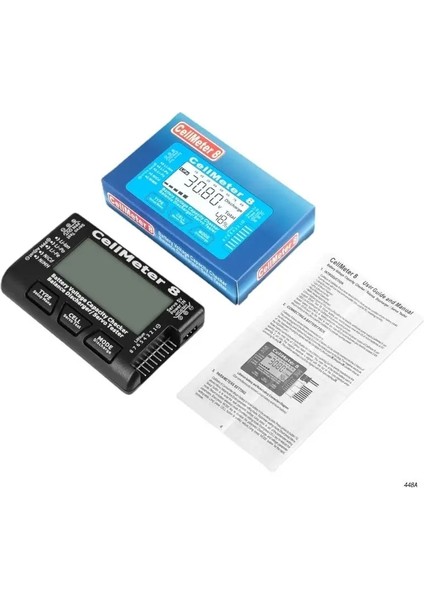 Siyah Cellmeter 8 Denge Tutucu Test Cihazı Lcd-Dijital Kapasite Kontrol Cihazı (Yurt Dışından) indirimleri