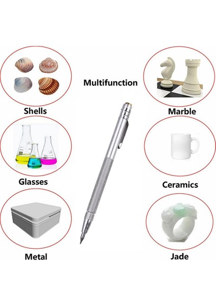Elmas Metal Işaretleyici Gravür Kalem Tungsten Karbür Uç Stylus Kalem Cam Seramik Metal Ahşap Gravür El Aleti Ucu ile (Yurt Dışından) fırsatları