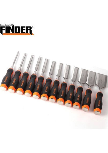 Düz Keski 6mm 1 Adet 6-51MM Oyma Keski Marangoz Araçları Vurulabilir Tpr Kolu Ağaç Işleme Keski Cr-V Profesyonel Oyma Bıçağı Ahşap Graver (Yurt Dışından)