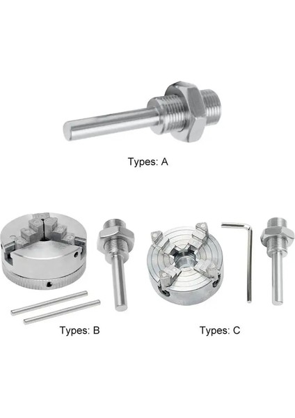 B 1 Takım Çinko Alaşımı 4 Çene/3 Çene Manuel Torna Aynası 125MM Kendinden Merkezleme W/montaj Cıvataları Taşlama Freze Torna Tezgahları Araçları (Yurt Dışından) fırsatları