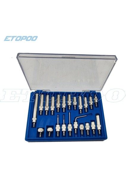 10MM Set B Kadranlı Gösterge 0-10MM 25MM 30MM Lug Geri Test Ölçer 22 Adet M2.5 4-48 Konu Ucu Kadranlı Test Göstergeleri Nokta Seti (Yurt Dışından) fırsatları