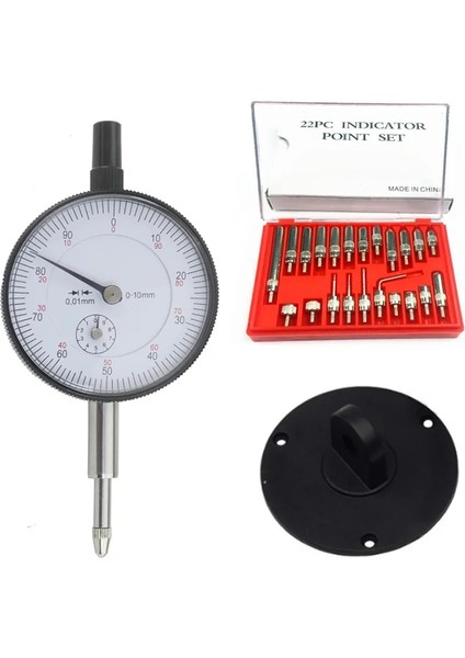 10MM Set B Kadranlı Gösterge 0-10MM 25MM 30MM Lug Geri Test Ölçer 22 Adet M2.5 4-48 Konu Ucu Kadranlı Test Göstergeleri Nokta Seti (Yurt Dışından) indirimleri