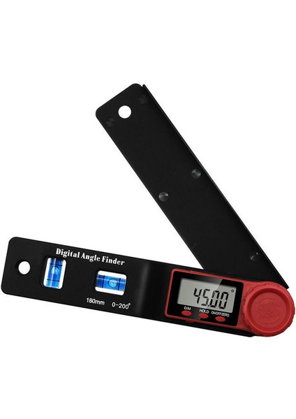 Kabarcık Mavi 2 Tip Dijital Kumpas Seviye ve Açı Cetvel Yükseklik Cetvel Derinlik Cetvel Çok Fonksiyonlu Ölçme Aracı Ağaç Işleme Aleti (Yurt Dışından)