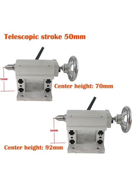 Merkez Yüksekliği 70 mm Torna Için Cnc Punta 4 Eksen Merkez Yüksekliği 70 mm Döner Eksenli Cnc Router Gravür Freze Makinesi (Yurt Dışından)
