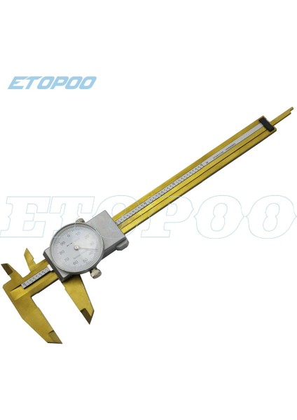 150MM Metal Darbeye Dayanıklı 6 Inç 0.001 "titanyum Paslanmaz Çelik Kadranlı Sürmeli Kumpas Ölçer 150MM 0.02MM Kadranlı Kaliper Kalınlığı Ölçme Aracı (Yurt Dışından) modelleri