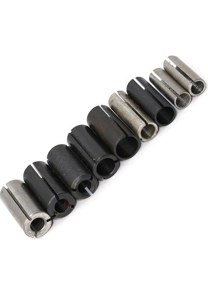 9.5mm - 6.35MM 1 Adet Yüksek Hassasiyetli Gravür Ucu Yönlendirici Adaptör Chuck Collet Shank Cnc Rota Aracı Adaptörleri Tutucu 8-6.35/ 8-6/ 12.7-8/6 (Yurt Dışından) modelleri