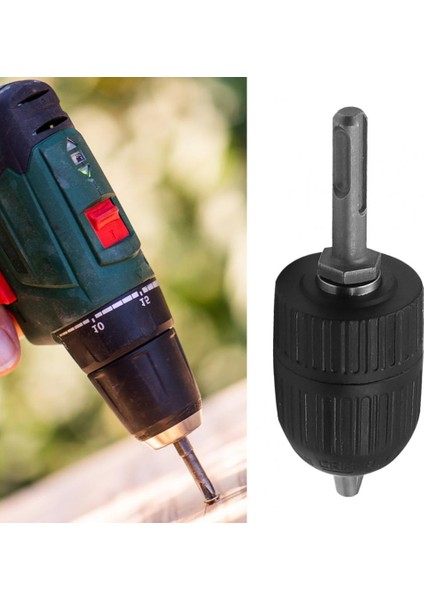 1 Takım 1 Takım 2-13MM Matkap Chuck Büyük Sıkma Aralığı Hızlı Değiştirme Kendinden Kilitlemeli Matkap Dönüşüm Chuck Atölye Temini (Yurt Dışından) fırsatları