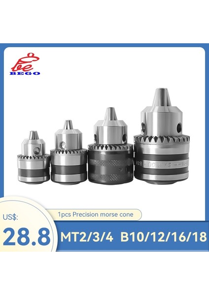 Işık B16 (1.5-13MM) 1 Adet Hassas Mors Koni Mt2 Mt3 Mt4 B10 B12 B16 B18 Hafif Hizmet Anahtar Matkap Chuck 0.6-6mm 1.5-13MM 1-10MM Konik Çardak Cnc Makinesi (Yurt Dışından) fırsatları