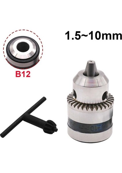 B12 1.5 TO10MM B10 0.6-6mm Matkap Ucu Kelepçe Kolu Matkap Kelepçe Matkap Ucu Dıy El Elektrikli Matkap Aracı Parçaları (Yurt Dışından)
