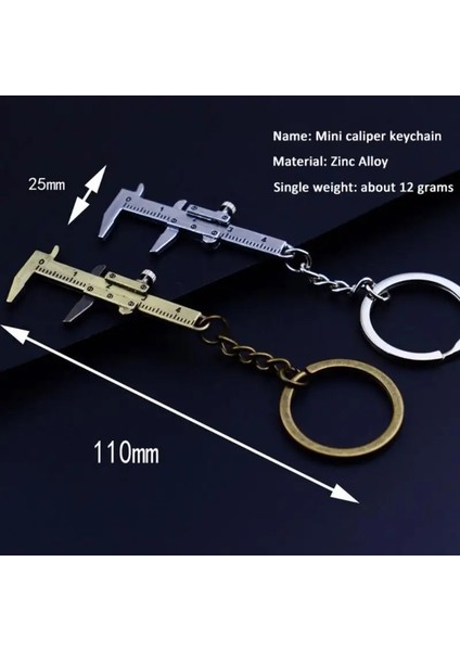 02 0-40MM Mini Kumpas Taşınabilir Anahtarlık Sürmeli Kumpas Alaşım Anahtarlık Kumpaslar Taşınabilir Ölçme Ölçme Araçları Süsler Cetvel (Yurt Dışından) fırsatları