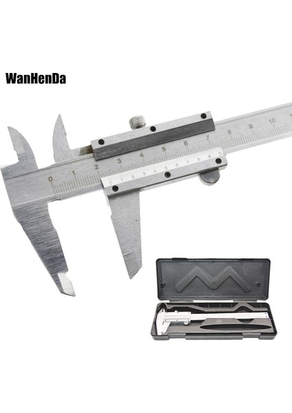 Kutulu Kumpas Sürmeli Kumpas 6 "0-150MM/0.02MM Metal Kumpas Ölçer Mikrometre Pie De Rey Paquimetro Ölçme Aletleri Kumpaslar (Yurt Dışından) fiyatları