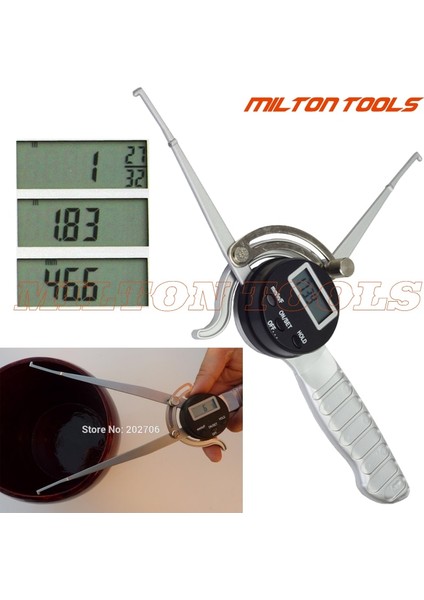 Iç Kumpas 150MM 6" Iç Kumpas Yaylı Elektronik Dijital LCD Dış Iç Kumpas Id Dijital Elektronik Ölçer Kumpas (Yurt Dışından)