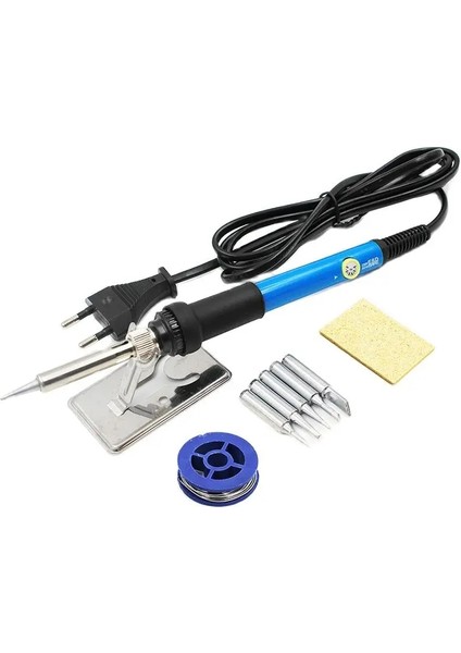 Kırmızı 110V Abd 1 Takım 5 In 1 Mavi 60W Ayarlanabilir Sıcaklık Elektrikli Havya Dıy Düzeltme Aracı Kiti (Yurt Dışından) modelleri