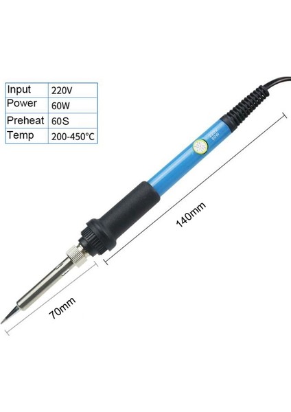 Kırmızı 110V Abd 1 Takım 5 In 1 Mavi 60W Ayarlanabilir Sıcaklık Elektrikli Havya Dıy Düzeltme Aracı Kiti (Yurt Dışından) indirimleri