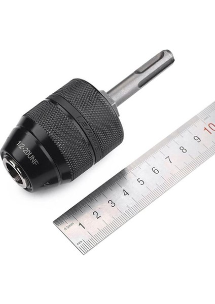 C Sds Anahtarsız Matkap Chuck 2-12MM Hızlı Değişim Adaptörü Dönüştürücü Elektrikli Matkaplar Için Chuck Hızlı Değişim Adaptörü Evrensel Chuck (Yurt Dışından)