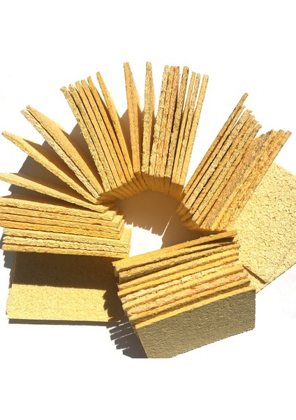 100 Adet Sünger Temizleyici Sünger Temiz Aracı Yüksek Sıcaklık Kalıcı Yoğunlaşma Elektrikli Lehim Kaynak Havya Ipuçları Temizleme Süngeri Sarı (Yurt Dışından) fiyatları