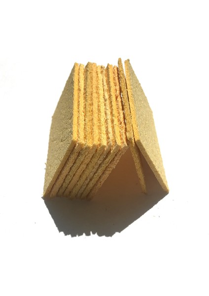 100 Adet Sünger Temizleyici Sünger Temiz Aracı Yüksek Sıcaklık Kalıcı Yoğunlaşma Elektrikli Lehim Kaynak Havya Ipuçları Temizleme Süngeri Sarı (Yurt Dışından) indirimleri