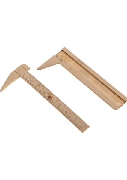 Sarı Mini Pirinç Sürgülü Ölçer Sürmeli Boncuk Takı Kaliper Çift Ölçekli 80MM / 3.25IN (Yurt Dışından) indirimleri