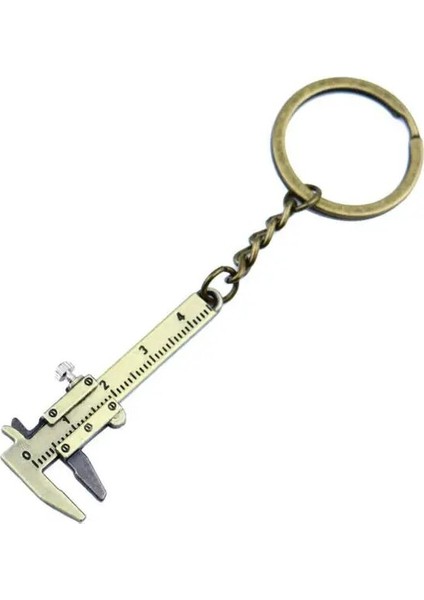 Bakır Mini Kumpas Anahtarlık Alaşım Gerçek Sürmeli Kumpas Anahtarlık Taşınabilir Cetveller Kumpaslar Anahtarlık Küçük Ölçme Ölçme Araçları 0-40MM (Yurt Dışından)