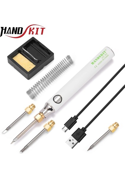 3 Uçlu USB 8W Orijinal 8W USB Havya Seti Ayarlanabilir Sıcaklık Seramik Çekirdek Isıtma Taşınabilir Ev Kaynak Lehim Onarım Araçları (Yurt Dışından) modelleri