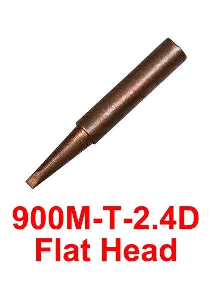 1 Adet 2.4d 1/5 Adet 900M T Serisi Saf Bakır Havya Ucu Kurşunsuz Kaynak Sting Hakko 936 FX-888D 852D + Havya Istasyonu (Yurt Dışından)