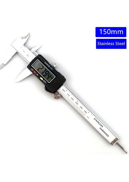 0-150MM Metal Elektronik Dijital Sürmeli Kumpaslar 0-150MM/200MM/300MM 0.01MM Paslanmaz Çelik LCD Cetvel Ölçme Ölçme Araçları (Yurt Dışından)