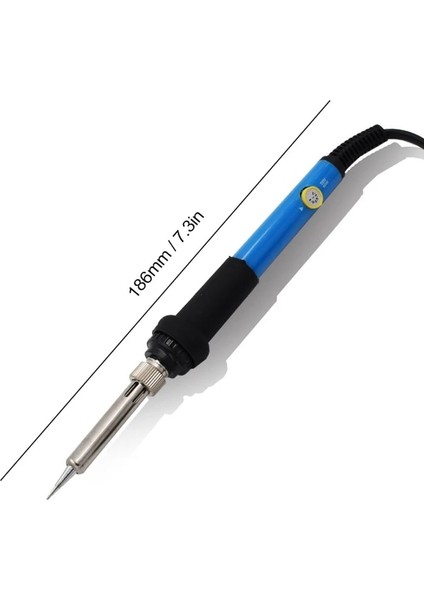 60W Havya Handskit USB Şarj Havya 5V 8W Ayarlanabilir Sıcaklık Elektrikli Havya Seti, Lehimleme Istasyonu Lehim Teli (Yurt Dışından)