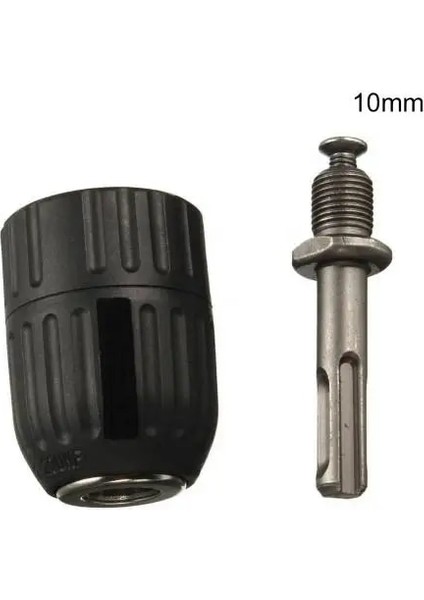 10MM 2 Adet/takım Manuel Matkap Uçları Adaptörü 10/13MM Matkap Chuck Adaptörü Yuvarlak Saplı Konnektör Dönüştürücü Aracı (Yurt Dışından)