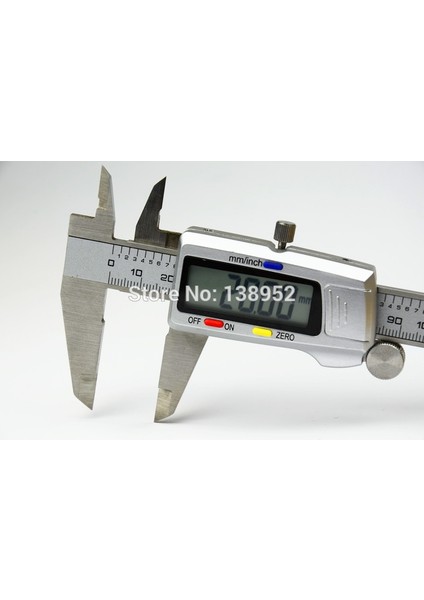 Paslanmaz Çelik Dijital Kumpas Mikrometre 6" 150 mm Messschieber Paquimetro Ölçüm Cihazı Vernier Kumpas Kutulu (Yurt Dışından) fırsatları