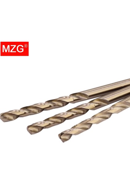 10PC 1.0mm Mzg 1.0 - 13.0 mm Kobalt Kaplamalı Düz Şaft Standart Uzunluk Hss M35 Yüksek Hız Çelik Matkap Uçları Seti Cnc Delme Kesici (Yurt Dışından)