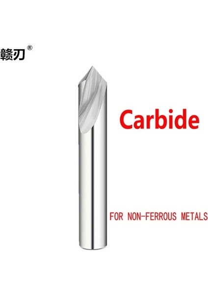 Karbür 6mm, Yuvarlak 60 Derece Hss Karbür 60 90 120 Derece Nc Nokta Matkap Saplama Başlangıç Konumu Merkezi Bit Hazırlama Kılavuzu Pilot Delik Pah Makinası (Yurt Dışından)